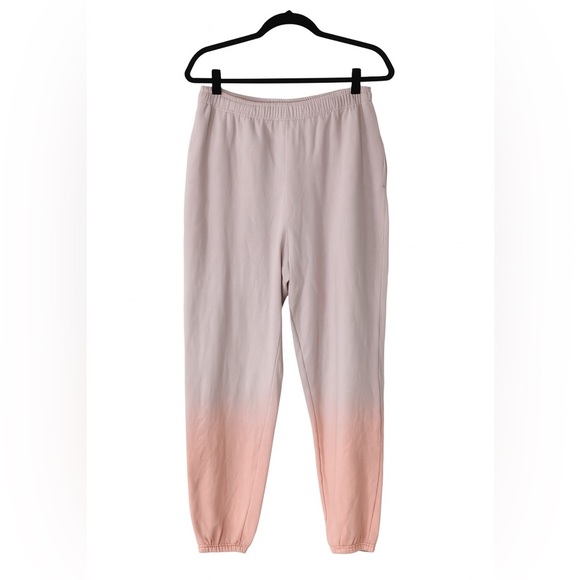 Old Navy Men’s 2PC SET Pink/ Orange Ombre hoodie + Sweatpants men’s size M top L - Picture 3 of 13